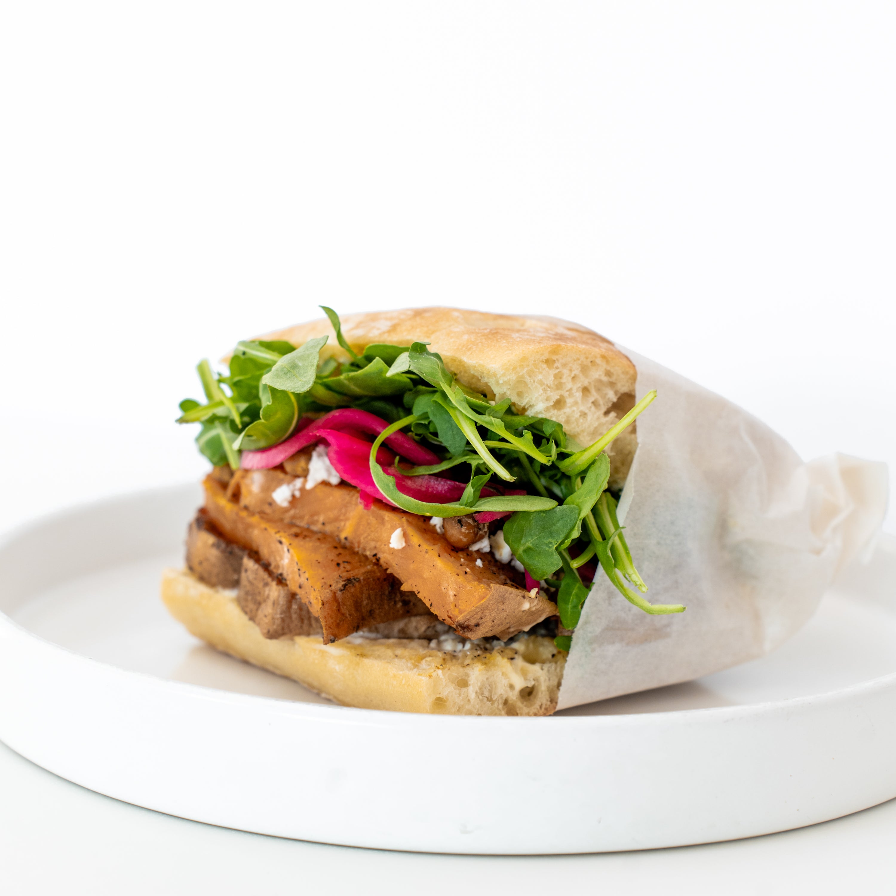 Roasted Yam Sandwich