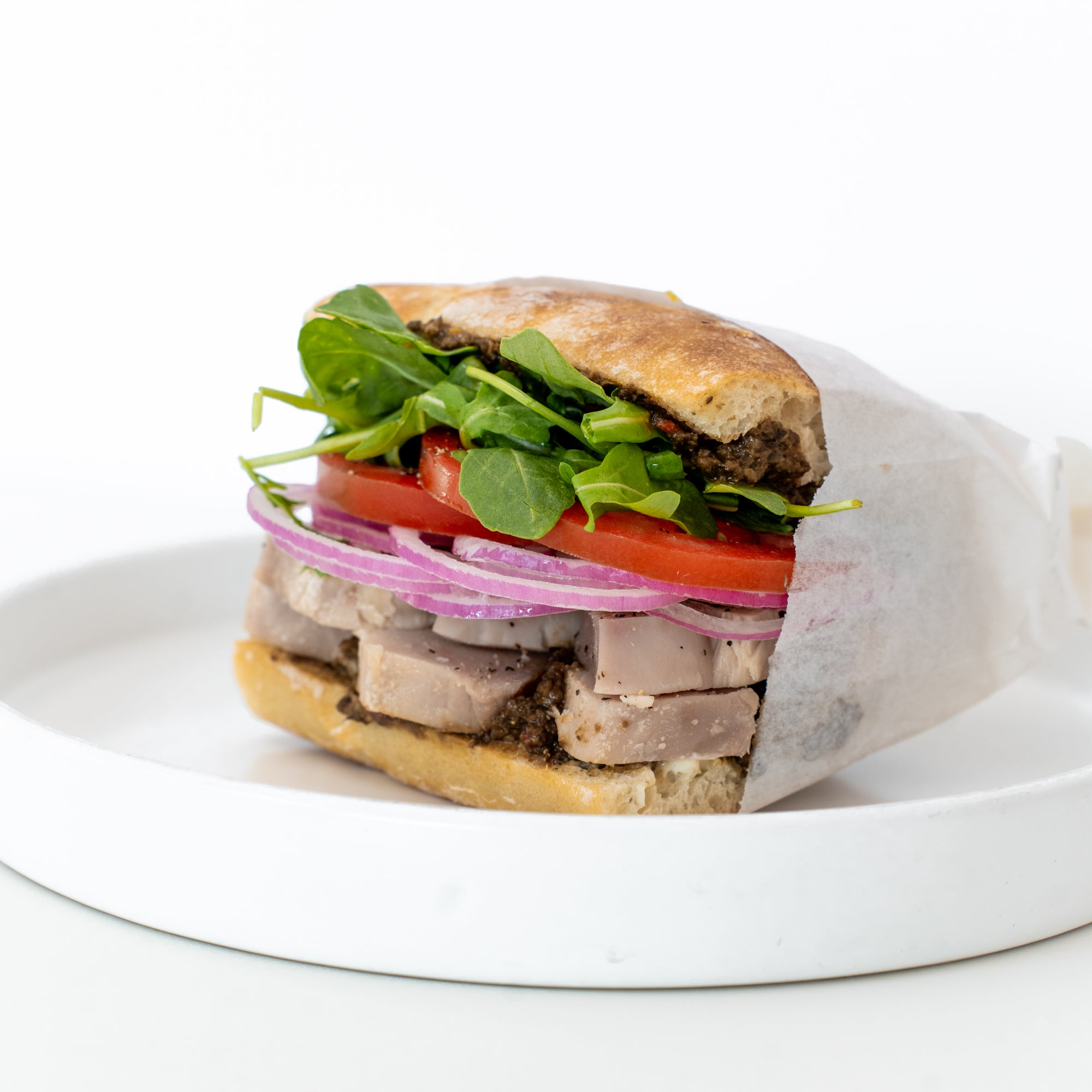 Confit Albacore Tuna Sandwich