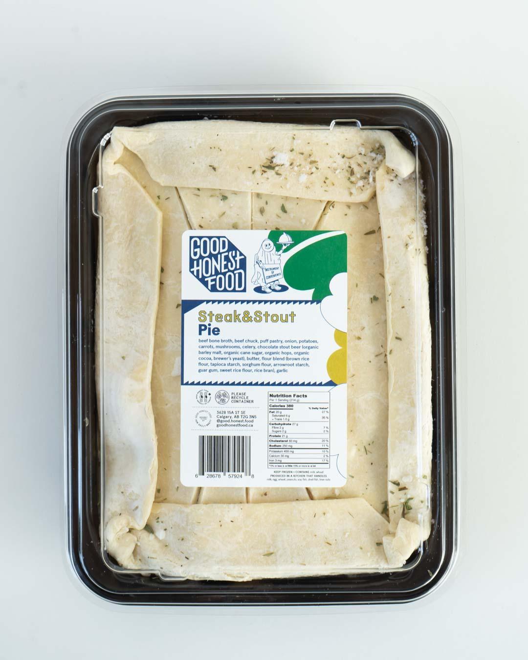 GHF Steak + Stout Pie (Frozen) 1kg