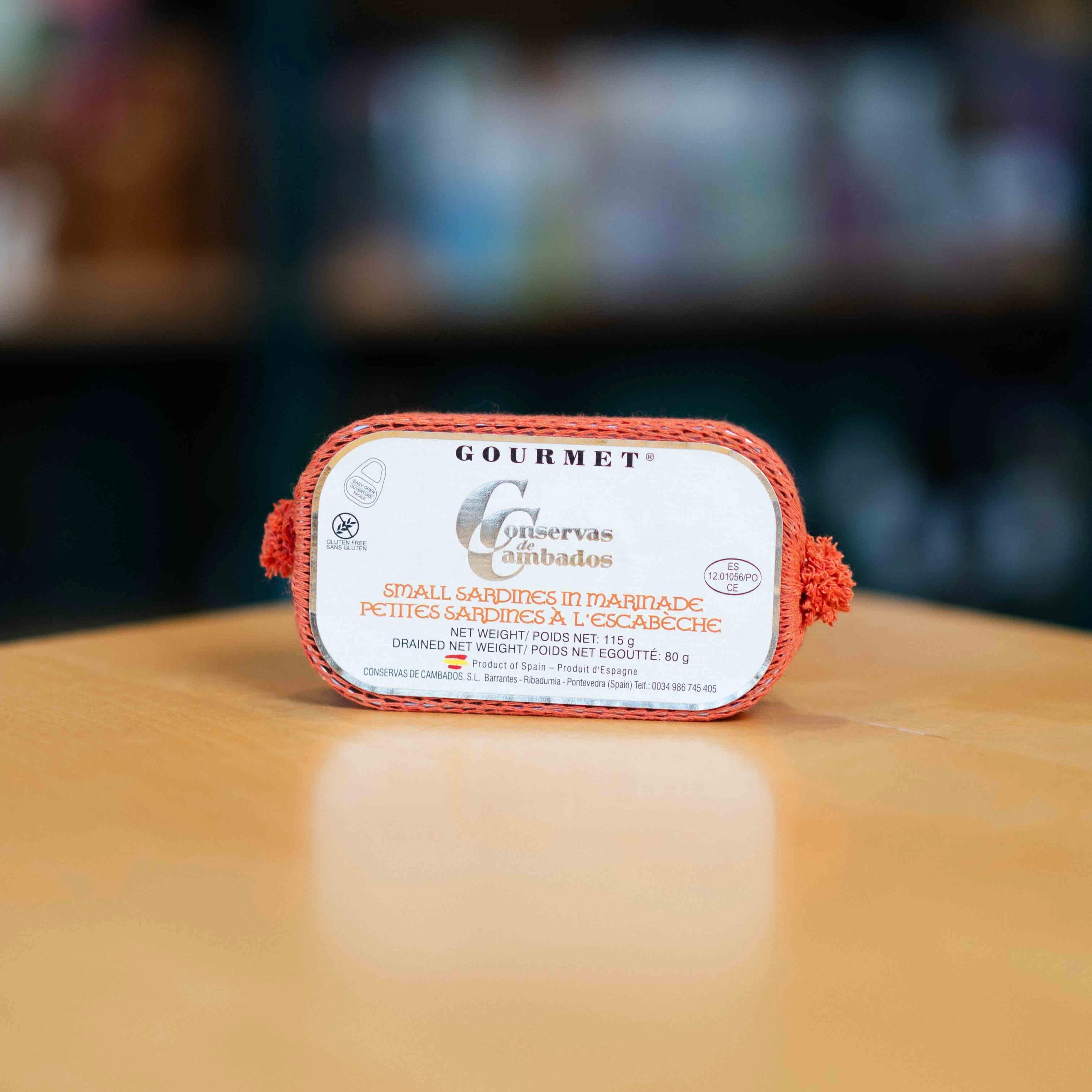 Conservas de Cambados Small Sardines in Marinade 115g