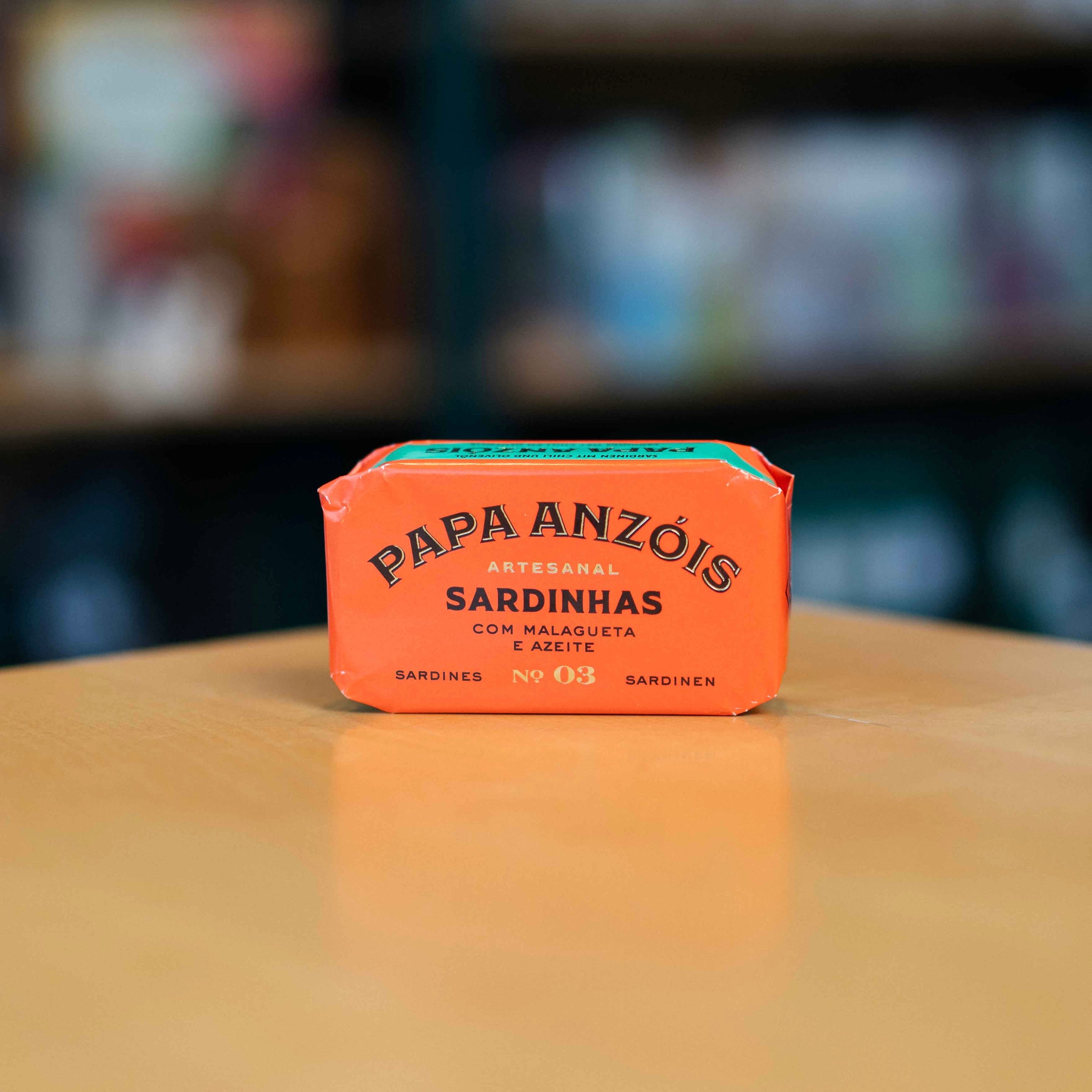 Papa Anzóis No.03 Sardines with Chili and Olive Oil 120g
