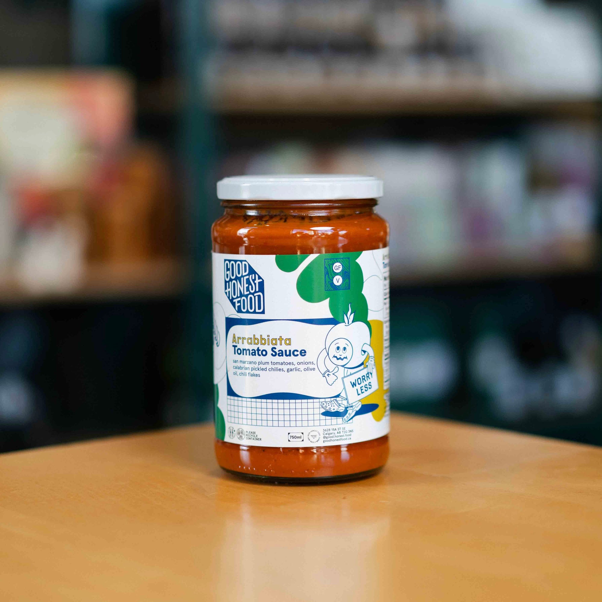 GHF Arrabbiata Tomato Sauce 750ml