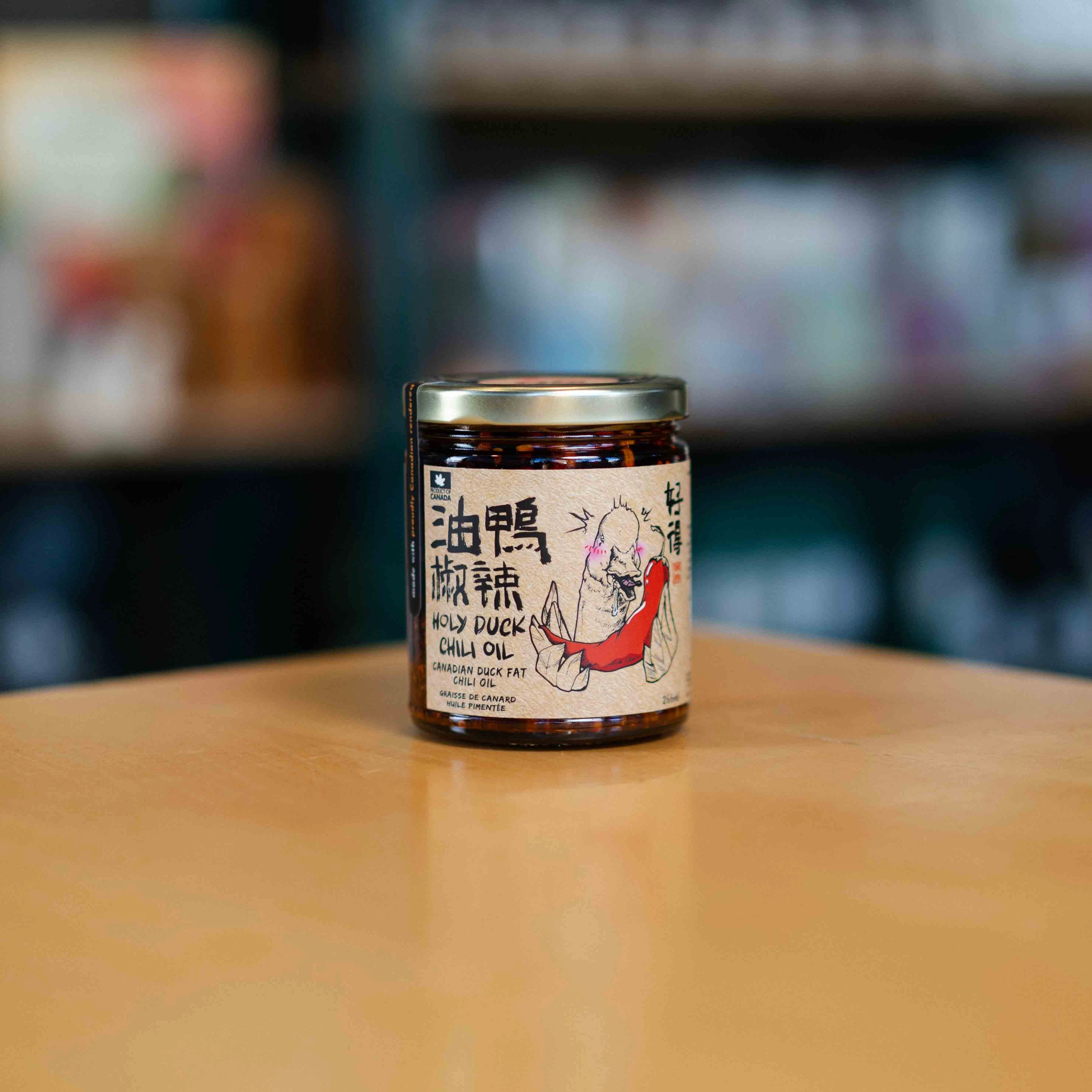 Holy Duck Canadian Duck Fat Chili Oil