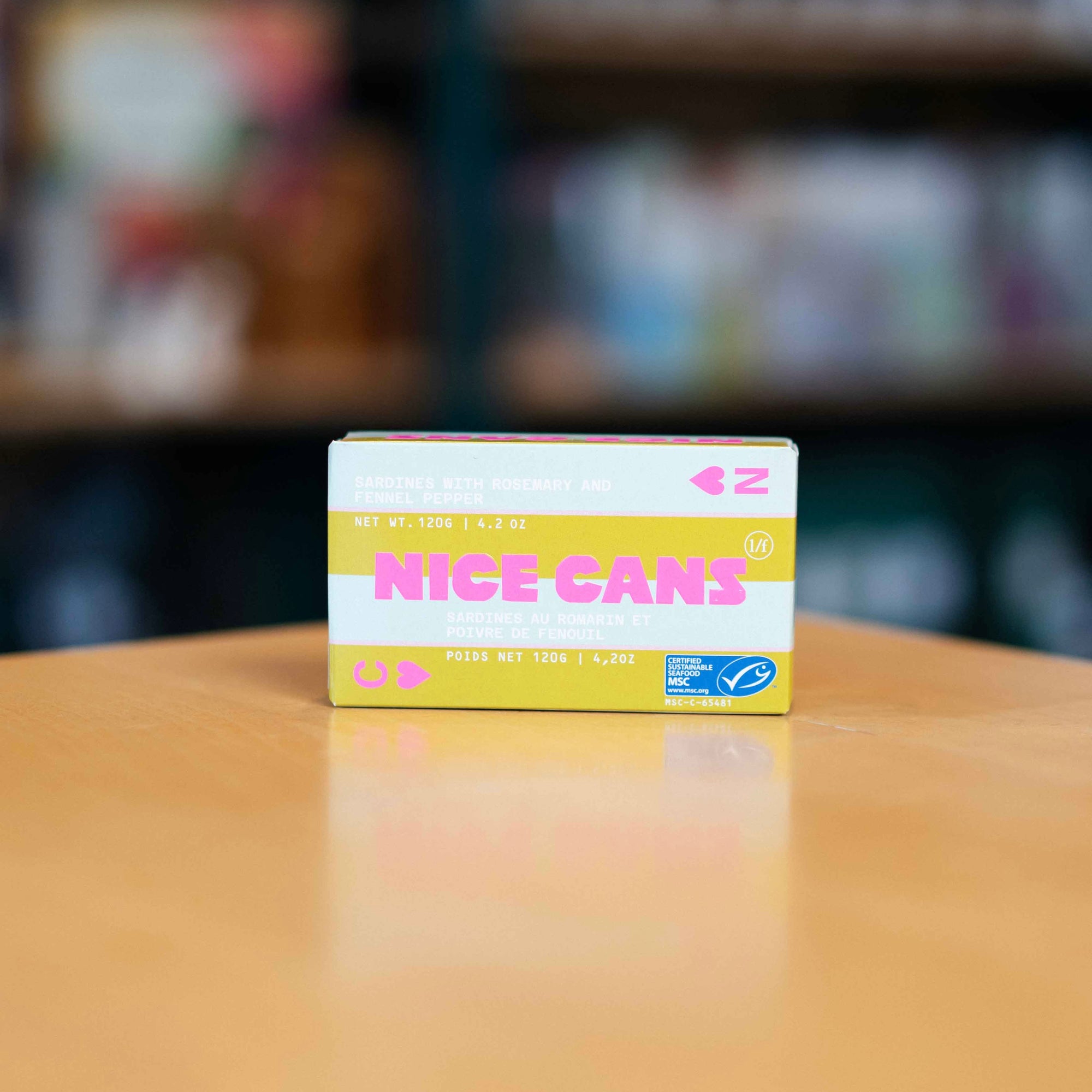 Nice Cans Sardines With Rosemary + Fennel 120g