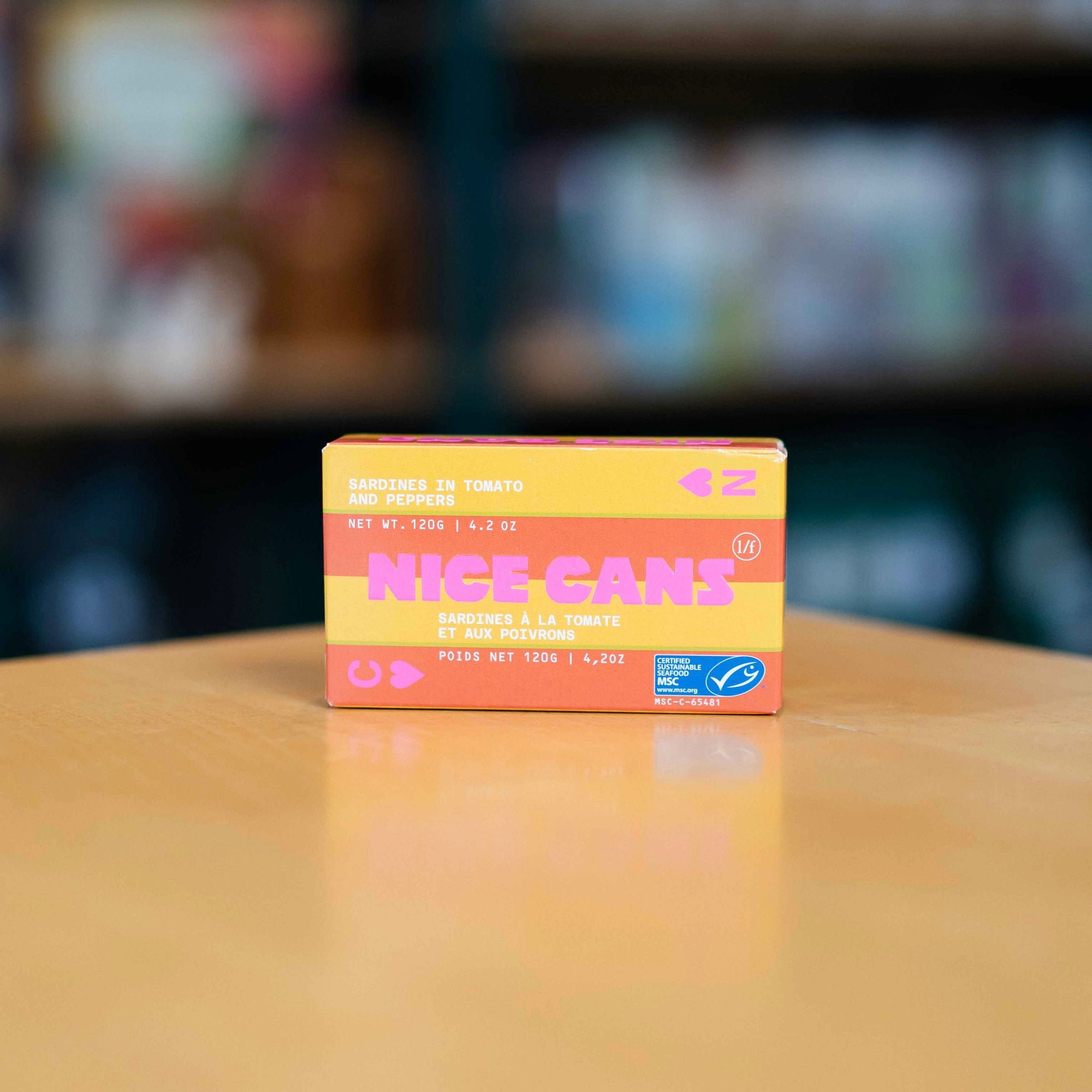 Nice Cans Sardines In Tomatoes + Peppers 120g