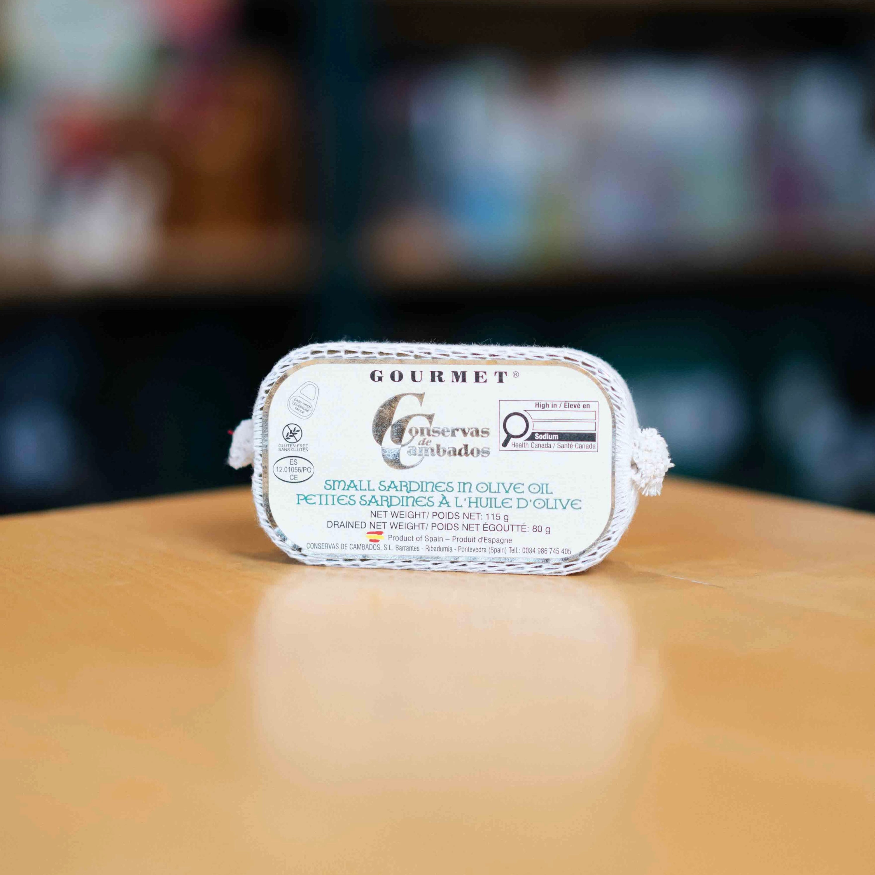 Conservas de Cambados Small Sardines in Olive Oil 111g