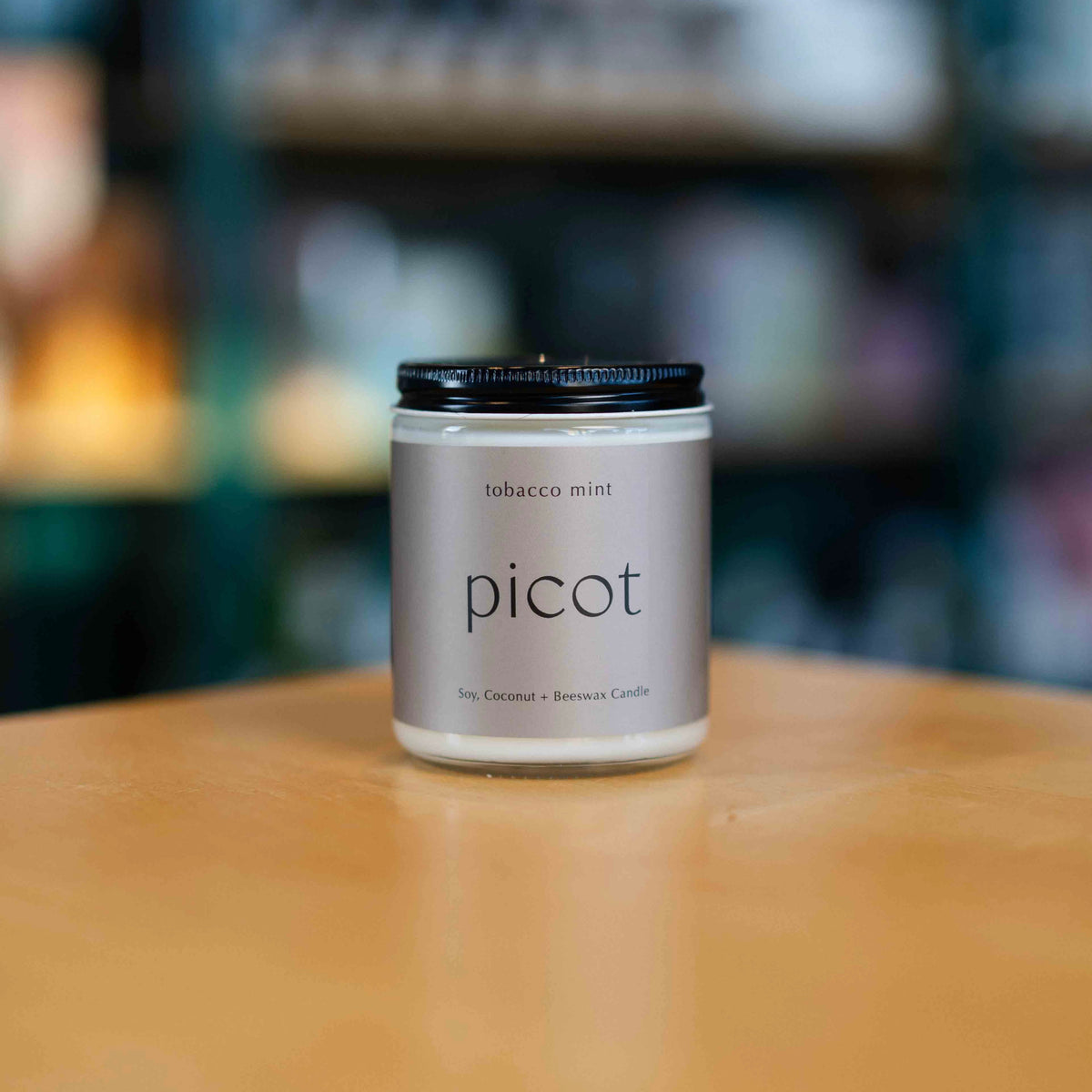 Picot Candle Jar 8oz