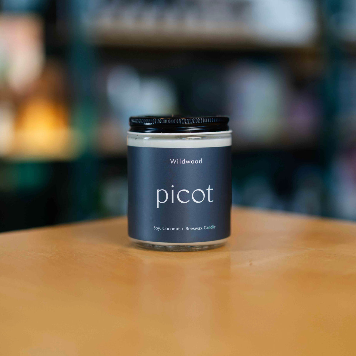 Picot Candle Jar 8oz
