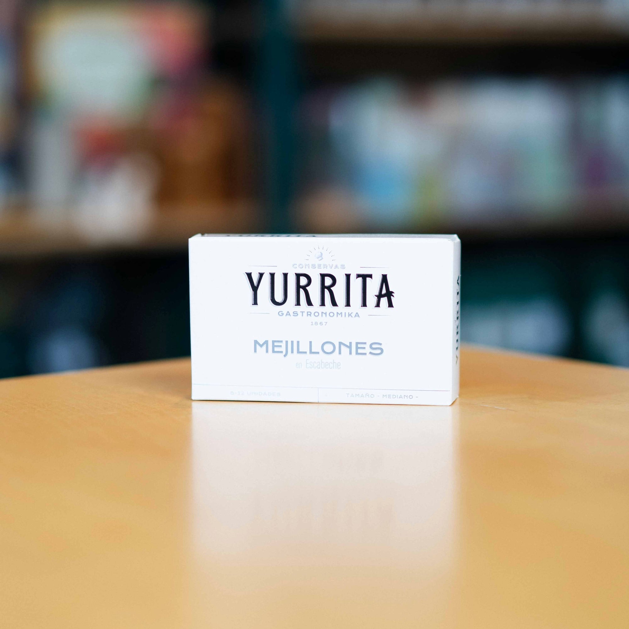 Conservas Yurrita Gastronomika Mejillones (Mussels in Pickled Sauce) 120g