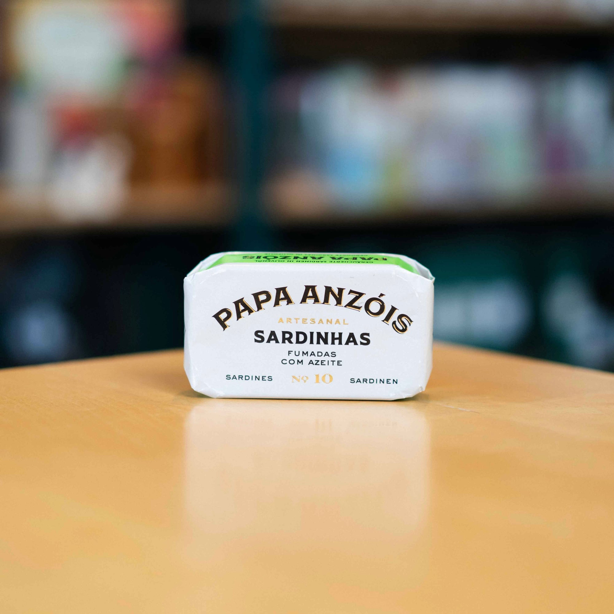 Papa Anzóis No.10 Smoked Sardines in Olive Oil 120g
