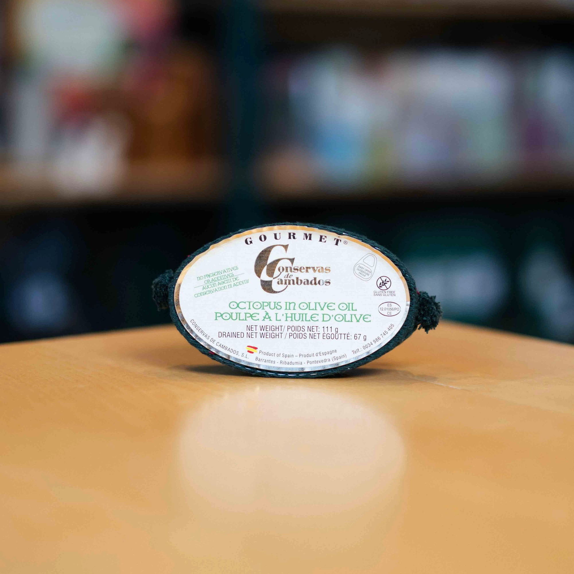 Conservas de Cambados Octopus in Olive Oil 111g