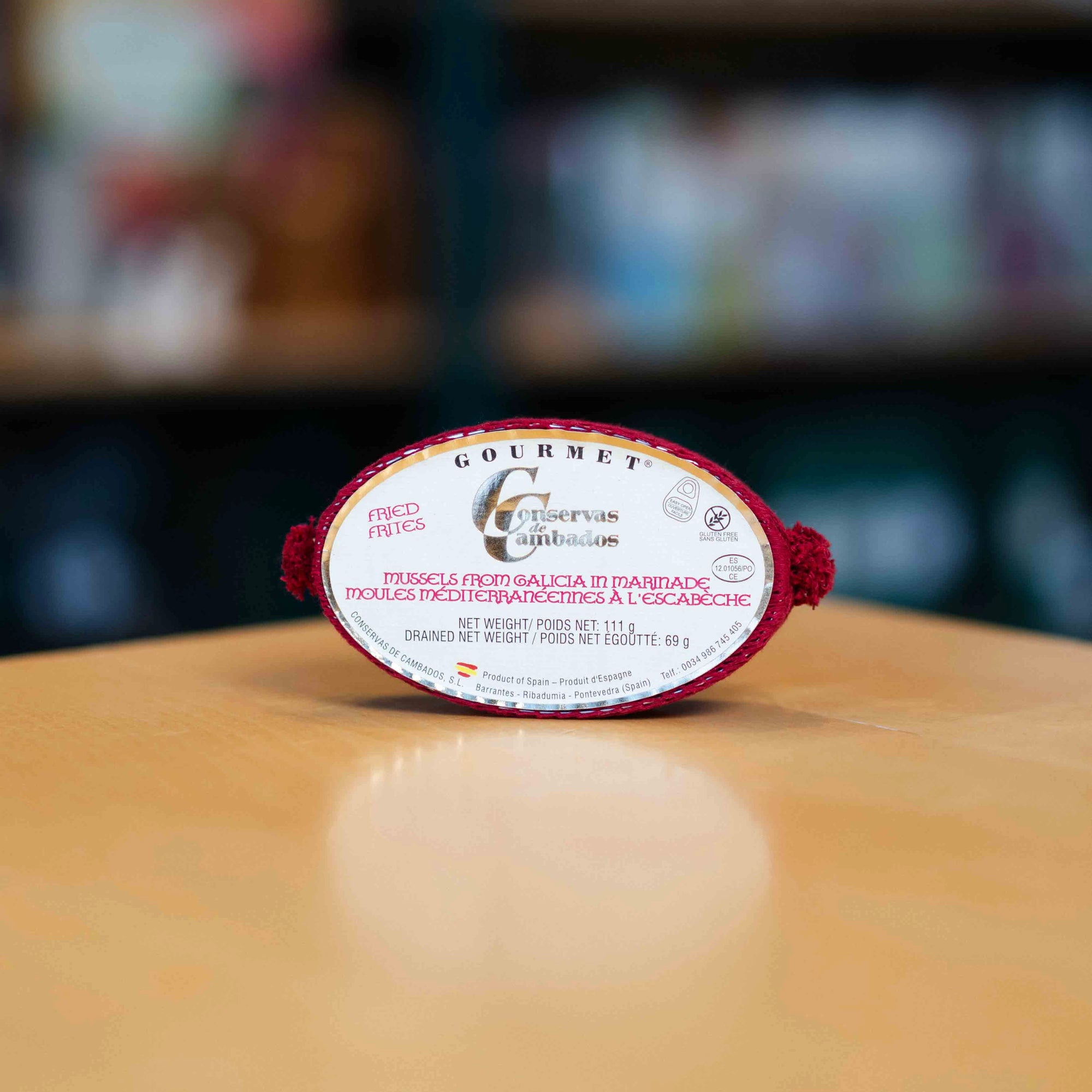 Conservas de Cambados Mussels from Galicia in Marinade 111g