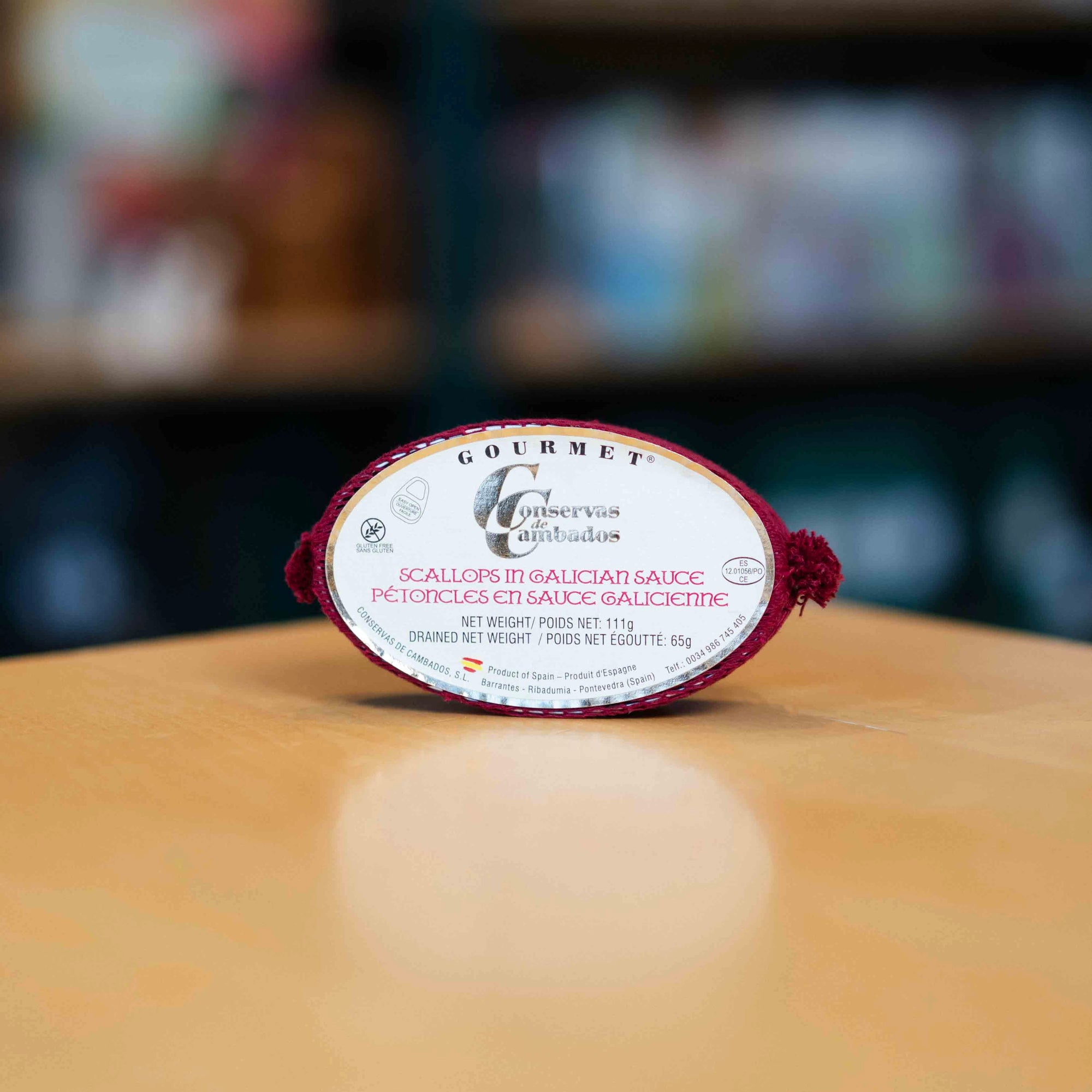 Conservas de Cambados Scallops in Galician Sauce 111g