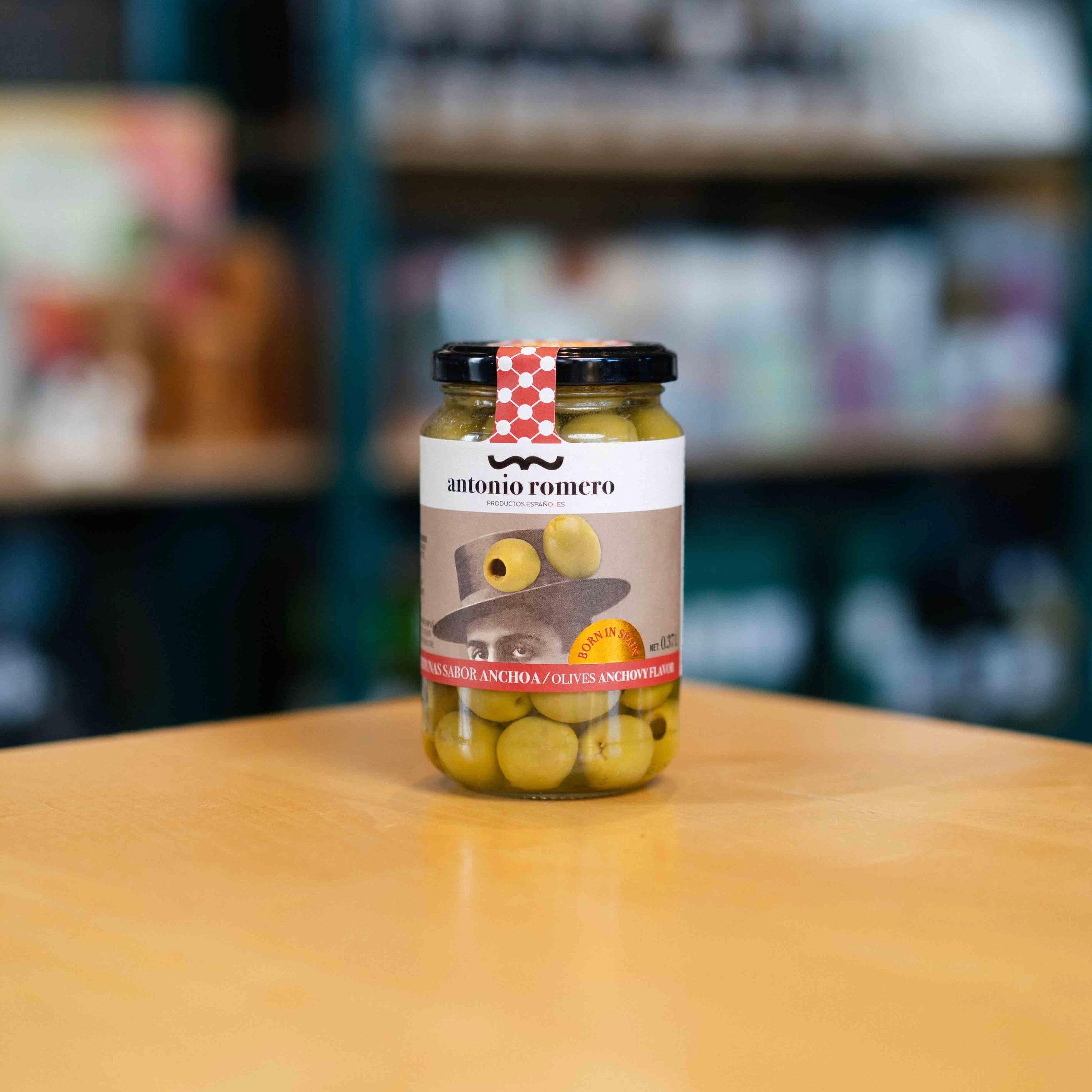 Antonio Romero Olives ‘Anchovy Flavor’ 170g