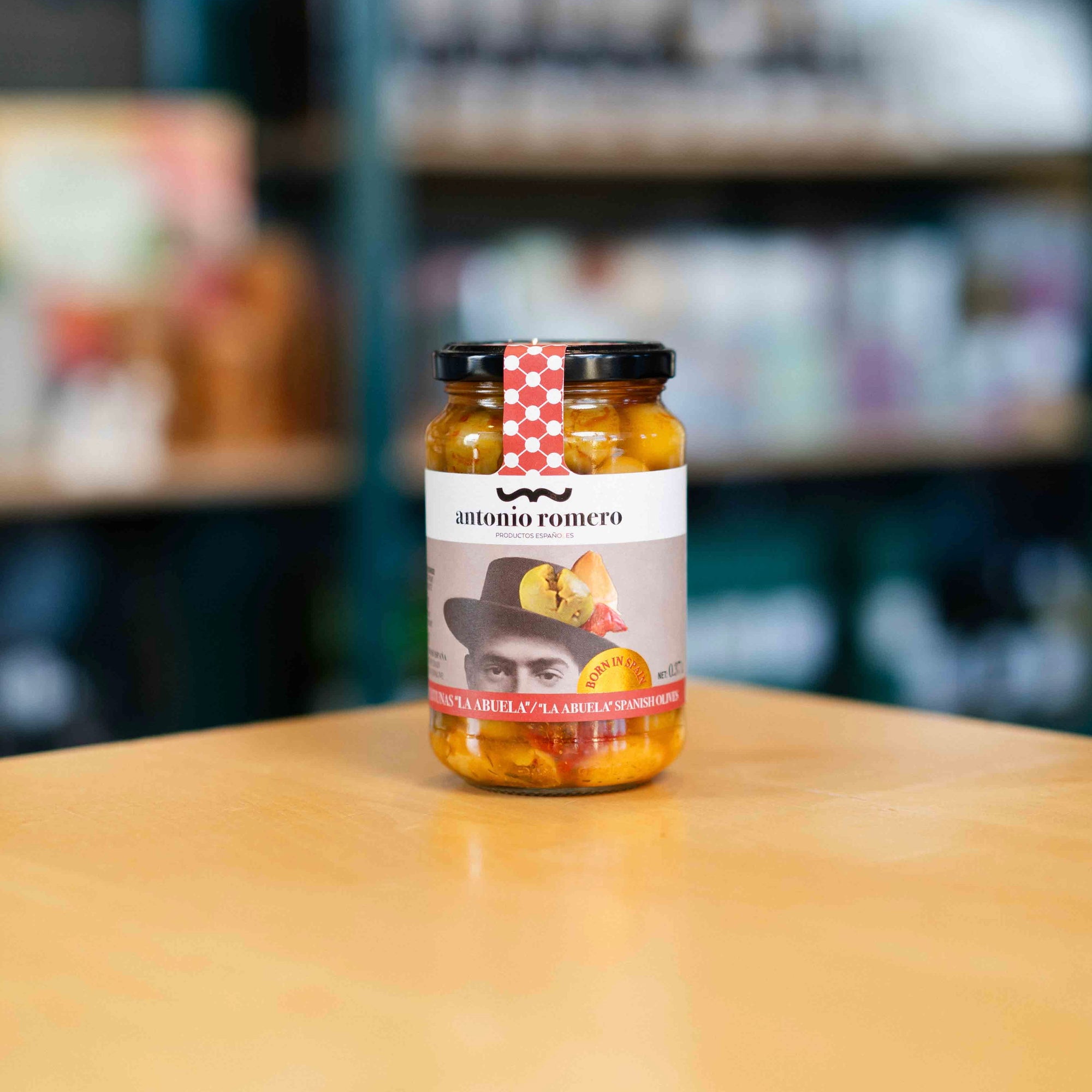 Antonio Romero Green ‘La Abuela’ Spanish Olives 200g